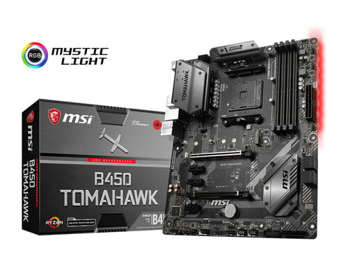 Περισσότερες πληροφορίες για "MSI B450 TOMAHAWK"