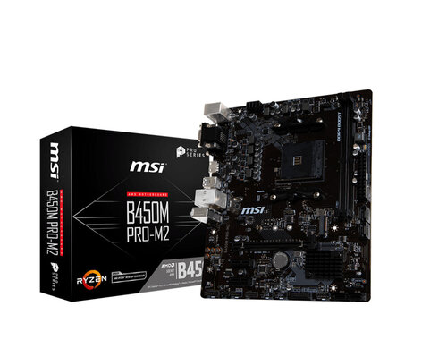 Περισσότερες πληροφορίες για "MSI B450M PRO-M2"