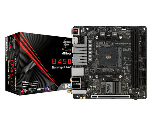 Περισσότερες πληροφορίες για "Asrock Fatal1ty B450 Gaming-ITX/ac"