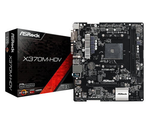 Περισσότερες πληροφορίες για "Asrock X370M-HDV"