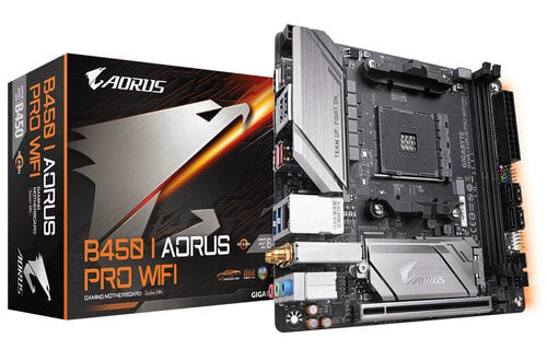 Περισσότερες πληροφορίες για "Gigabyte B450 I AORUS PRO WIFI"