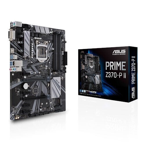 Περισσότερες πληροφορίες για "ASUS Prime Z370-P II"