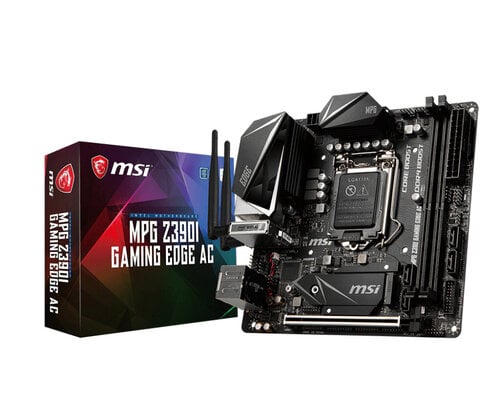 Περισσότερες πληροφορίες για "MSI MPG Z390I Gaming Edge AC"