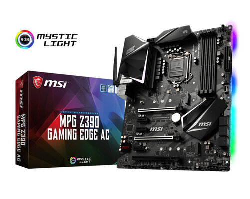 Περισσότερες πληροφορίες για "MSI MPG Z390 GAMING EDGE AC"