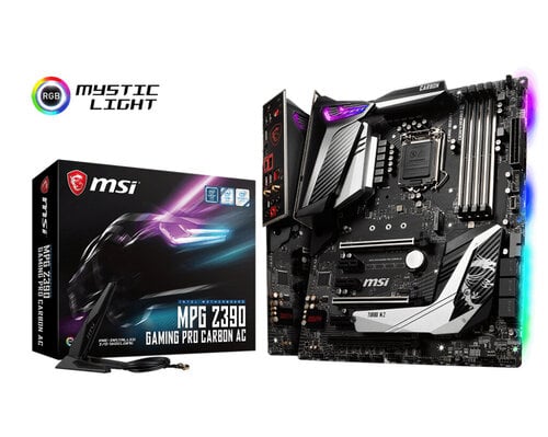 Περισσότερες πληροφορίες για "MSI MPG Z390 GAMING PRO CARBON AC"