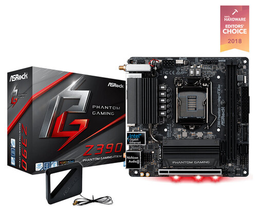 Περισσότερες πληροφορίες για "Asrock Z390 Phantom Gaming-ITX/ac"