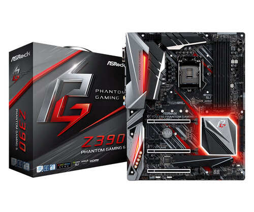 Περισσότερες πληροφορίες για "Asrock Z390 Phantom Gaming 6"