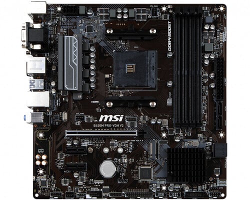 Περισσότερες πληροφορίες για "MSI B450M PRO-VDH V2"