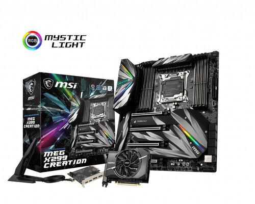 Περισσότερες πληροφορίες για "MSI MEG X299 Creation"