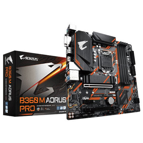 Περισσότερες πληροφορίες για "Gigabyte B360 M AORUS PRO"