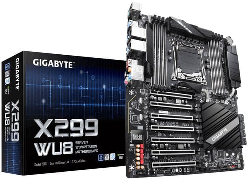 Περισσότερες πληροφορίες για "Gigabyte X299-WU8"