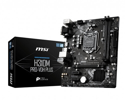 Περισσότερες πληροφορίες για "MSI H310M PRO-VDH PLUS"