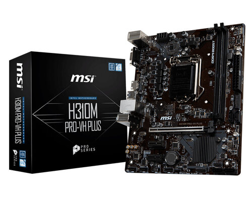 Περισσότερες πληροφορίες για "MSI H310M PRO-VH PLUS"