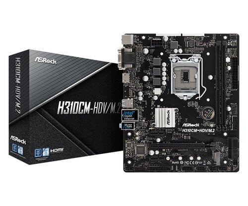 Περισσότερες πληροφορίες για "Asrock H310CM-HDV/M.2"