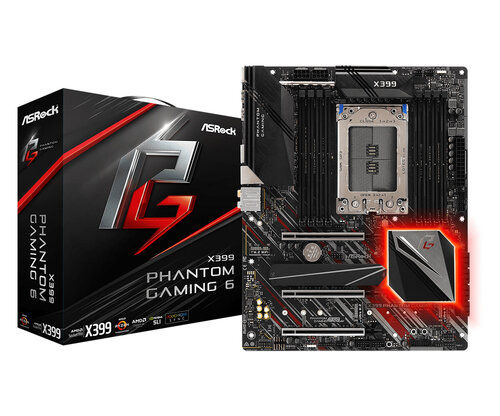 Περισσότερες πληροφορίες για "Asrock X399 Phantom Gaming 6"