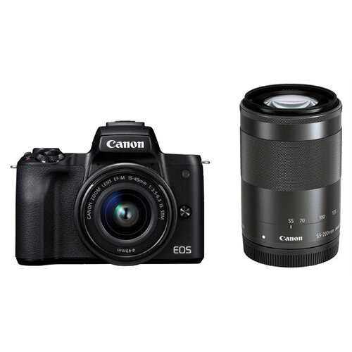 Περισσότερες πληροφορίες για "Canon EOS Kiss M + EF-M 15-45mm 55-200mm"