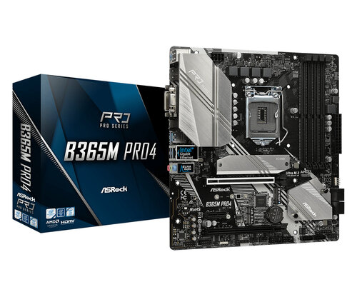 Περισσότερες πληροφορίες για "Asrock B365M Pro4"