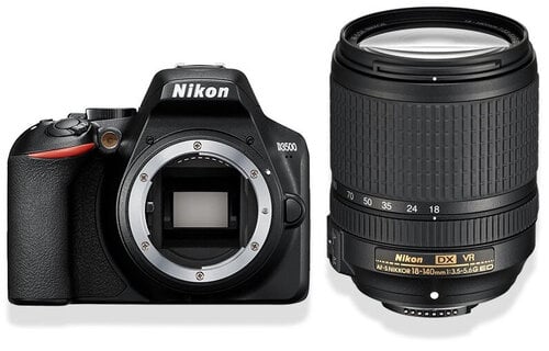 Περισσότερες πληροφορίες για "Nikon D3500 + AF-S DX 18–140 VR"