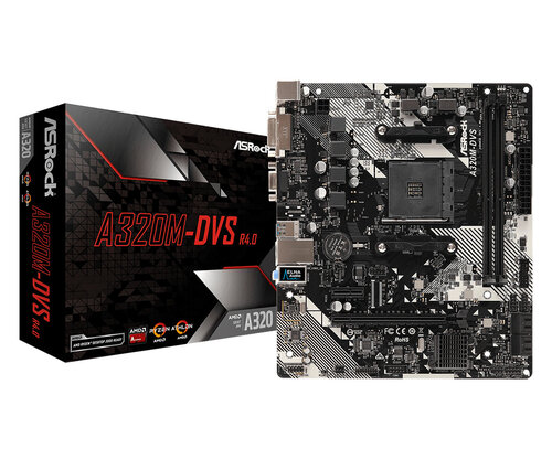 Περισσότερες πληροφορίες για "Asrock A320M-DVS R4.0"