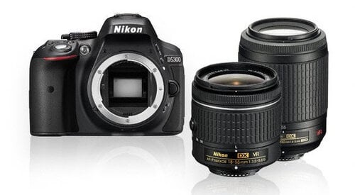 Περισσότερες πληροφορίες για "Nikon D5300 + AF-P DX 18-55 VR AF-S 55-200 II"