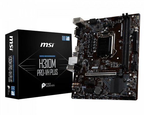 Περισσότερες πληροφορίες για "MSI H310M-PRO-VH-PLUS"