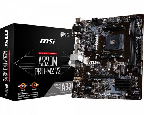 Περισσότερες πληροφορίες για "MSI A320M-PRO-M2-V2"