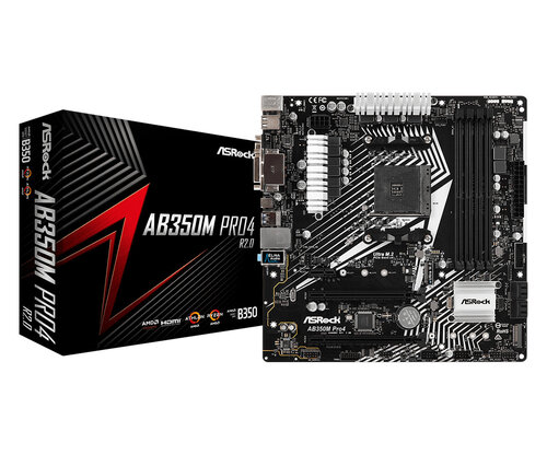 Περισσότερες πληροφορίες για "Asrock AB350M Pro4 R2.0"