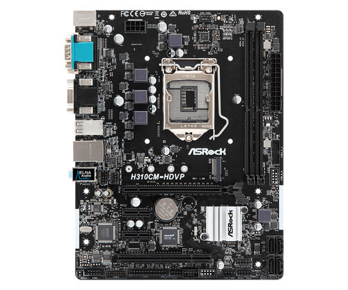 Περισσότερες πληροφορίες για "Asrock H310CM-HDVP"