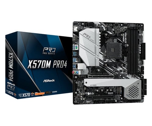 Περισσότερες πληροφορίες για "Asrock X570M Pro4"