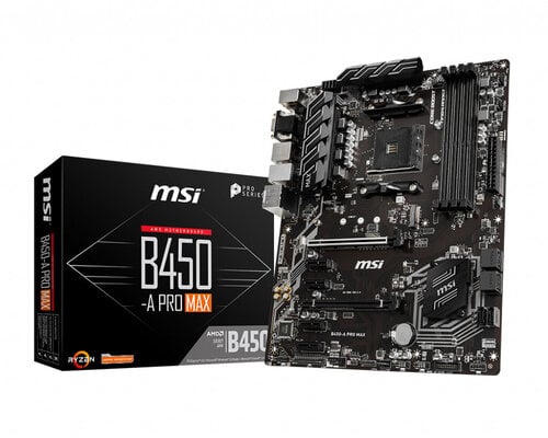 Περισσότερες πληροφορίες για "MSI B450-A Pro Max"