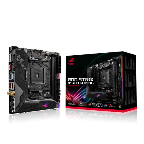 Περισσότερες πληροφορίες για "ASUS ROG Strix X570-I Gaming"