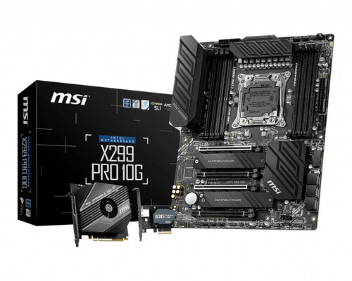 Περισσότερες πληροφορίες για "MSI X299 PRO 10G"