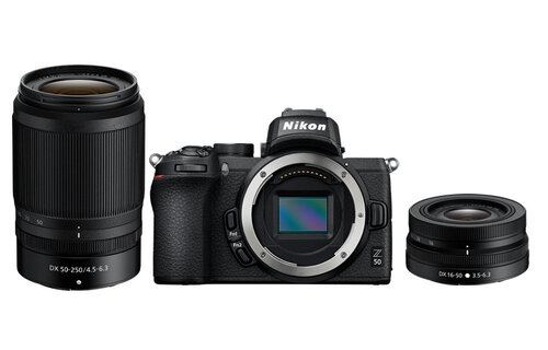 Περισσότερες πληροφορίες για "Nikon Z 50 + 16-50mm+ 50-250mm"