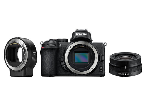 Περισσότερες πληροφορίες για "Nikon Z 50 + 16-50mm FTZ Adapter"