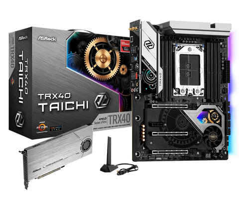 Περισσότερες πληροφορίες για "Asrock TRX40 Taichi"