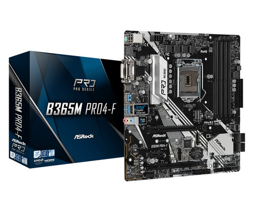 Περισσότερες πληροφορίες για "Asrock B365M PRO4-F"