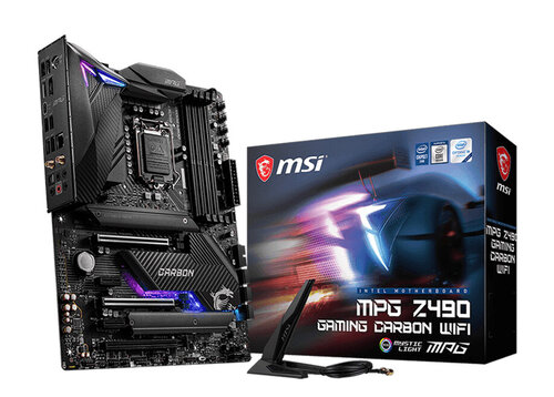 Περισσότερες πληροφορίες για "MSI MPG Z490 GAMING CARBON WIFI"