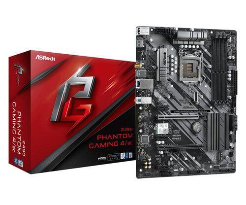 Περισσότερες πληροφορίες για "Asrock Z490 Phantom Gaming 4/ac"