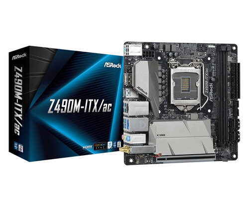 Περισσότερες πληροφορίες για "Asrock Z490M-ITX/ac"