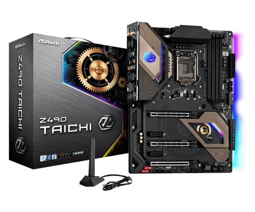 Περισσότερες πληροφορίες για "Asrock Z490 Taichi"