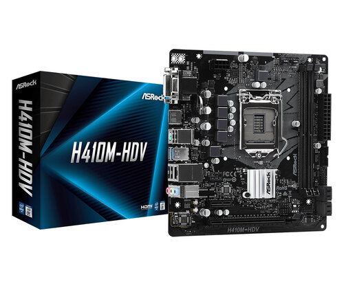 Περισσότερες πληροφορίες για "Asrock H410M-HDV"