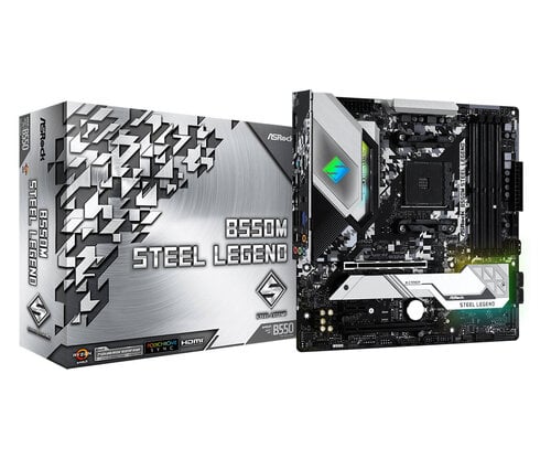 Περισσότερες πληροφορίες για "Asrock B550M Steel Legend"