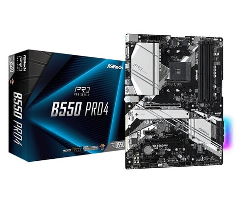 Περισσότερες πληροφορίες για "Asrock B550 Pro4"