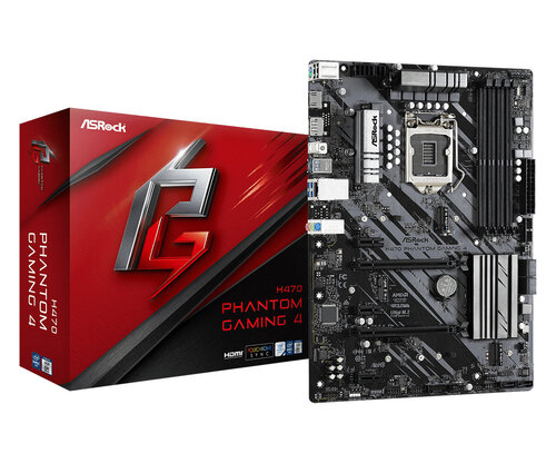 Περισσότερες πληροφορίες για "Asrock H470 Phantom Gaming 4"