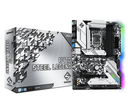 Περισσότερες πληροφορίες για "Asrock H470 Steel Legend"