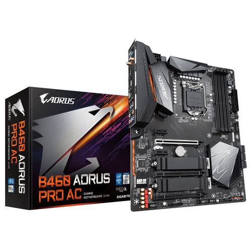 Περισσότερες πληροφορίες για "Gigabyte B460 AORUS PRO AC"