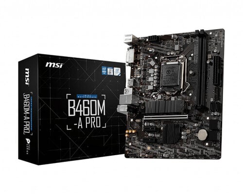 Περισσότερες πληροφορίες για "MSI B460M-A PRO"