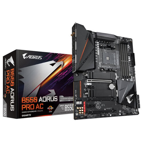 Περισσότερες πληροφορίες για "Gigabyte B550 AORUS Pro AC"