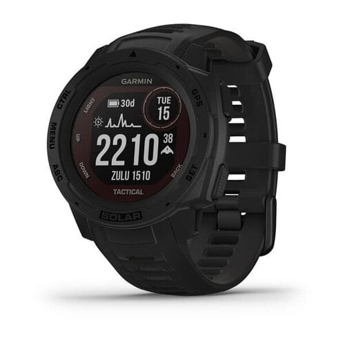 Περισσότερες πληροφορίες για "Garmin Instinct Solar Tactical Edition"