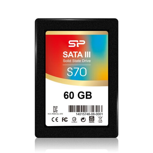 Περισσότερες πληροφορίες για "Silicon Power S70 (60 GB/SATA III)"